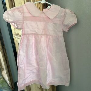 Peter Pan toddler girl dress (Ramie/cotton blend) natural fiber